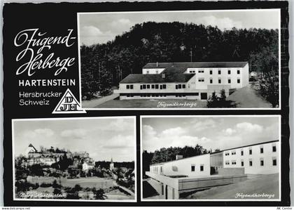 91235 W8564 Hartenstein , Mittelfr 1971 - DJH Haus und Burg Hartenstein... - 10025261