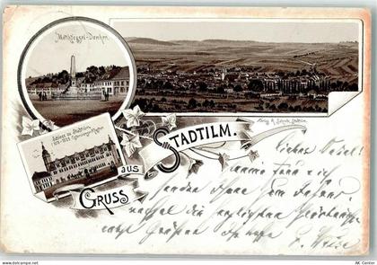 99326 O5217 Stadtilm 1902 Lithographie Vorläufer Schloß zu Stadtilm Meth... - 13630427