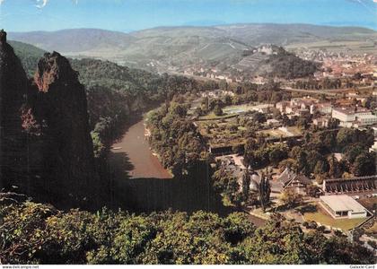 ALLEMAGNE BAD MUENSTER AM STEIN EBERNBURG BLICK VON DER GANS AUF BAD M