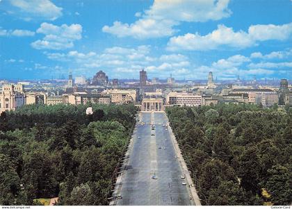ALLEMAGNE BERLIN COLONNE DE LA VICTOIRE ET PORTE DE BRANDEBOURG