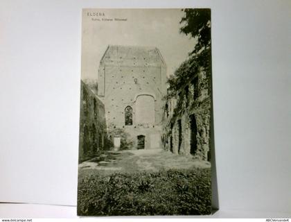 Eldena / Greifswald / Mecklenburg-Vorpommern. Alte Ansichtskarte / Postkarte s/w, ungel. 1905. Ruine, früher