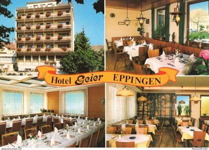 Hotel Geier Eppingen Restaurant Views Germany 1980s Postcard