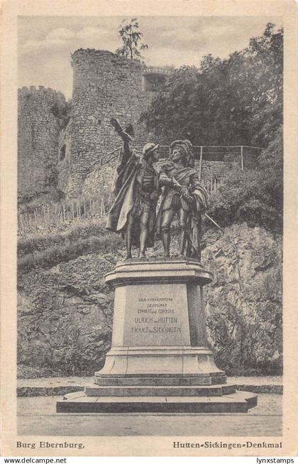 L218 Germany 1928 Burg Ebernburg Hutten Sickingen Monument vintage postcard