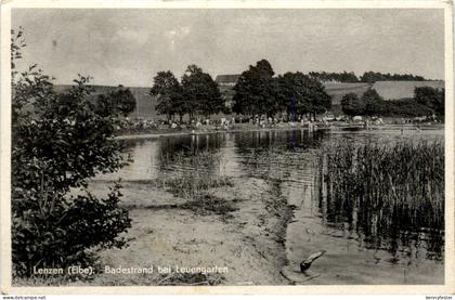 Lenzen/Elbe, Badestrans bei leuengarten