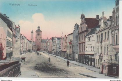 Vilsbiburg Marktplatz gl1912 #208.646