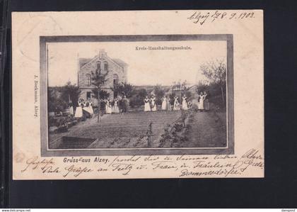 Dt. Reich AK Alzey Kreis-Haushaltungsschulle1902