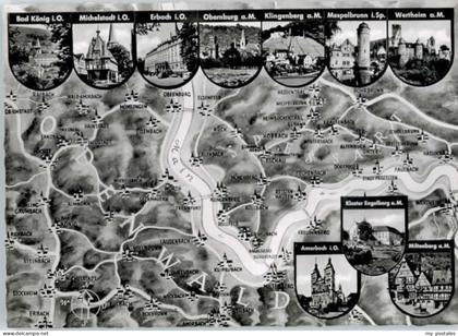 Amorbach Miltenberg Amorbach Fliegeraufnahme