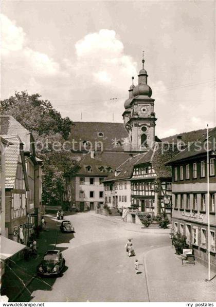 Amorbach Miltenberg Marktplatz