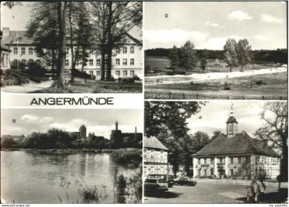 Angermuende linik See Marktplatz x 1976