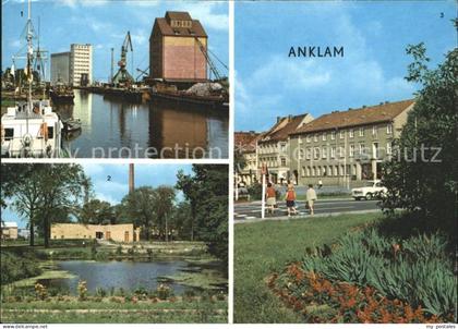 Anklam Peenehafen Schwimmhalle Marktplatz