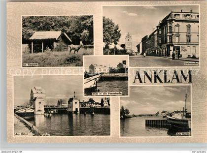 Anklam Tierpark Steinstrasse Hafen