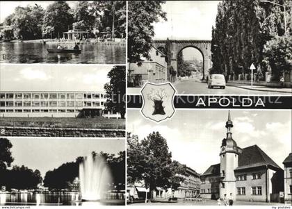 Apolda Lohteich Polytechnische Oberschule Rathaus