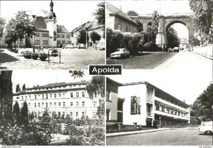 Apolda Rathaus Viadukt Krankenhaus x 1991