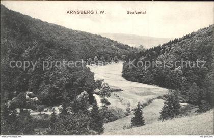 Arnsberg Westfalen Seufzertal