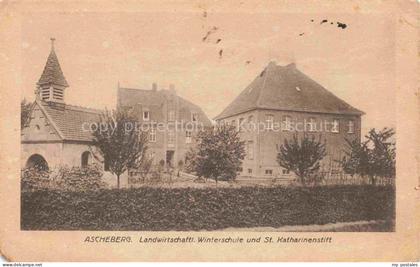Ascheberg  Westfalen Coesfeld NRW Landwirtschaftliche Winterschule und St Kathar