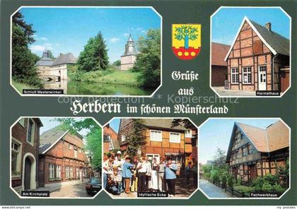 Herbern Ascheberg Westfalen Coesfeld NRW Schloss Westerwinkel Heimathaus Am Kirc