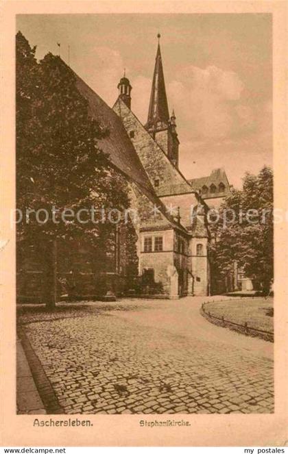 Aschersleben Sachsen-Anhalt Stephanikirche
