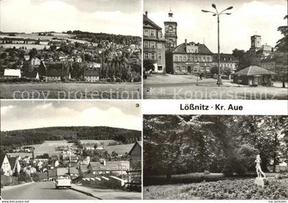 Aue Erzgebirge Loessnitz Karl Marx Platz Park Deutsch Sowjetische Freundschaft