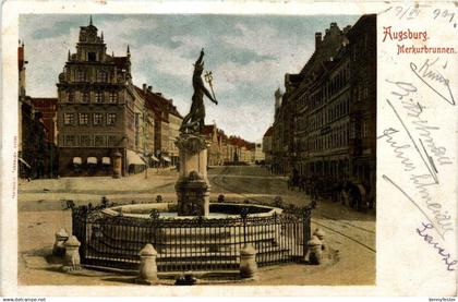 Augsburg - Merkurbrunnen