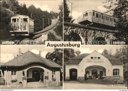 Augustusburg Drahtseilbahn Station Augustusburg Erdmannsdorf