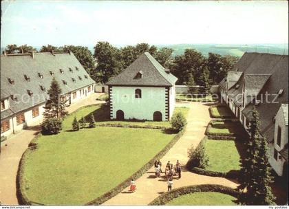 Augustusburg Schloss Augustusburg Stallhof mit Brunnenhaus