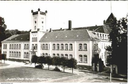 Aurich Ostfriesland Aurich Schloss  ungelaufen ca. 1955
