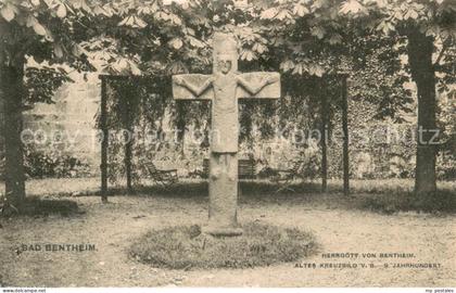 Bad Bentheim Herrgott von Bentheim Altes Kreuzbild 8.-9. Jhdt.