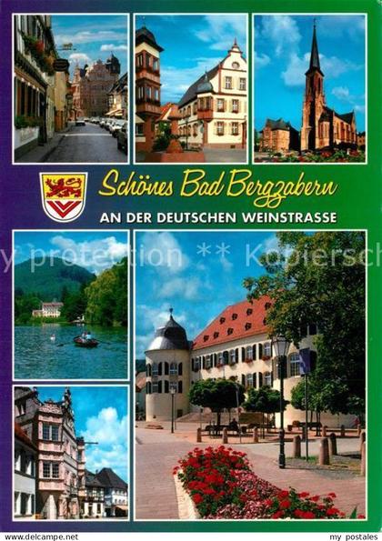 Bad Bergzabern Schloss Bergzabern Stadtansicht