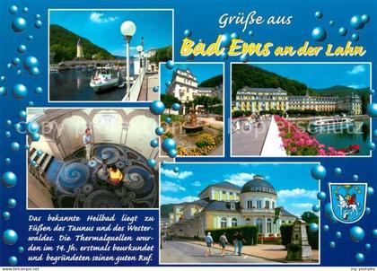 Bad Ems Spielbank Kurpromenade Thermalbad Sanatorien