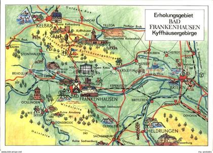 Bad Frankenhausen Gebietskarte
