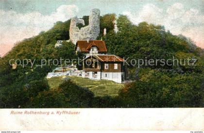 Kyffhaeuser Ruine Rothenburg