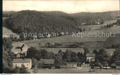 Markersbach Bad Gottleuba Saechsische Schweiz Teilansicht