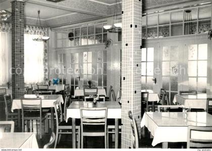 Markersbach Bahratal Kurheim Wolfner Muehle Speisesaal