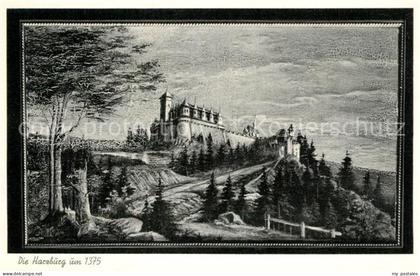 Bad Harzburg Harzburg Stich von 1375