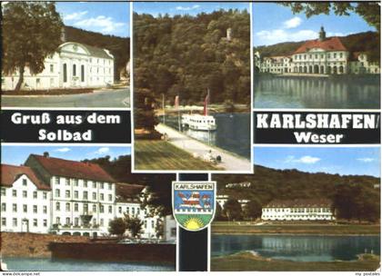 Bad Karlshafen Karlshafen Schiff Solbad o 1978