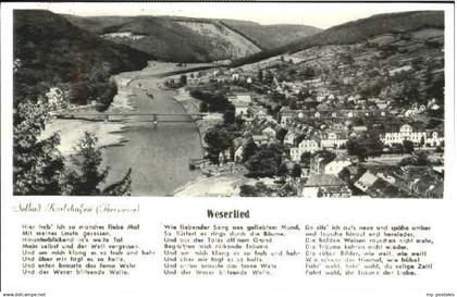 Bad Karlshafen Karlshafen Weserlied x 1953