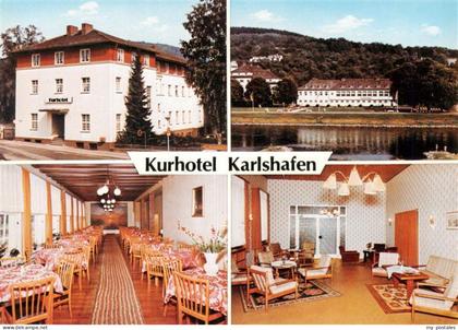 Karlshafen Bad Kurhotel Karlshafen Panorama Gastraeume