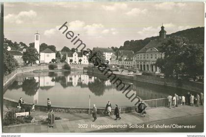 Solbad Karlshafen - Foto-Ansichtskarte - Verlag Foto-Fritz Karlshafen