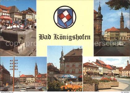 Bad Koenigshofen Kirche Brunnen