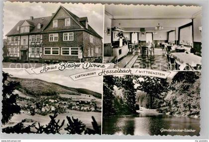 Hesselbach Wittgenstein Haus Blecher Donne Gonderbacher Weiher