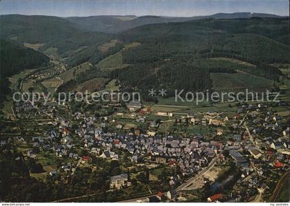 Laasphe BAD LAASPHE NRW Fliegeraufnahme