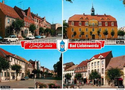 Bad Liebenwerda Rossmarkt Rathaus Markt