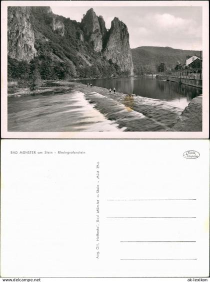 Bad Münster am Stein-Bad Münster am Stein-Ebernburg Rheingrafenstein 1960