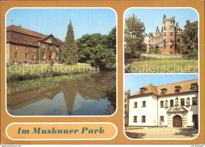 Bad Muskau Oberlausitz Park Moorbad Schloss