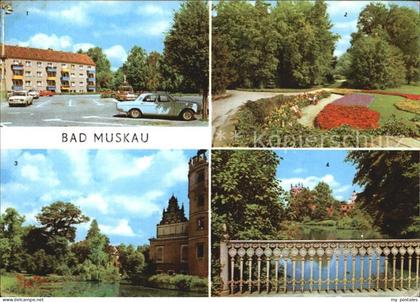Bad Muskau Oberlausitz PdF Park Moorbad Schlossruine