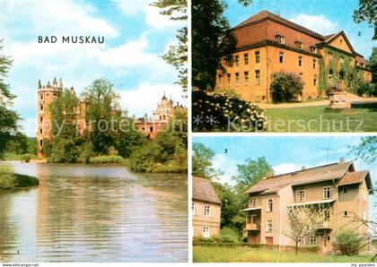 Bad Muskau Oberlausitz Schlossruine Moorbad Turmvilla