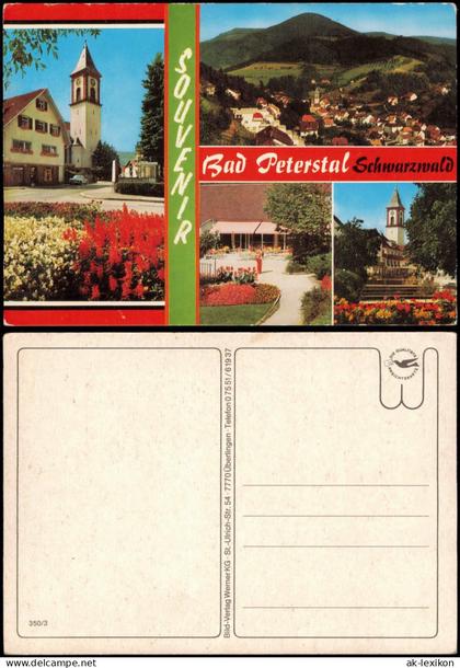 Bad Peterstal-Griesbach  Ortsansichten Bad Peterstal Schwarzwald 1980