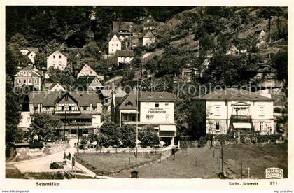 Foto Seidel M. Schmilka Nr. 291 Schmilka Restaurant-Cafe Richter