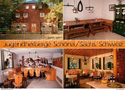 Schoena Bad Schandau Jugendherberge Schoena Gastraeume