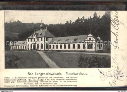 Bad Schwalbach Langen-Schwalbach Moorbadehaus